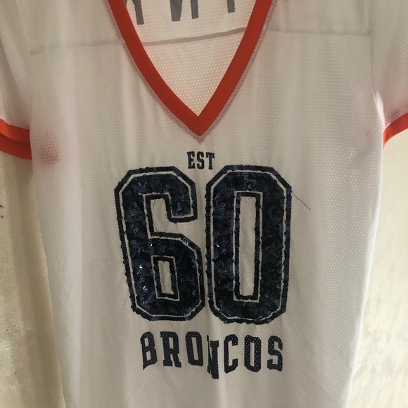 bling broncos jersey